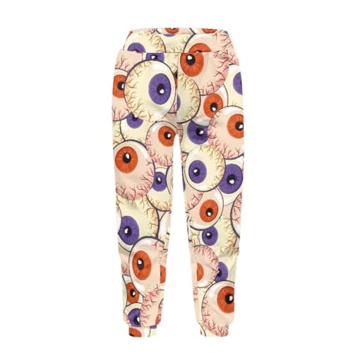 Hawapod Kids Sweatpants Elastic Waist Flap Trousers Boys Winter Lightweight Casual Kids Pants Girls 5-6 Years2