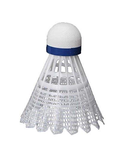 JAGMOOLYA Products White Plastic Shuttlecock for Badminton | Durable Nylon Shuttle | Practice & Training Play | Pack of 3-picture-19