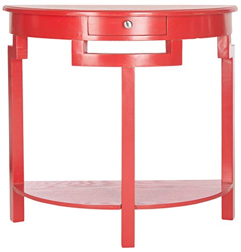 Safavieh Home Collection Liana Red 1-Drawer Console Table #TOP2