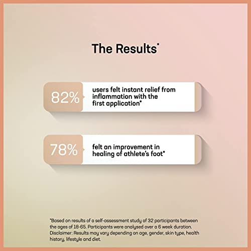 Azani Athlete’s Foot Cream | Foot Inflammation | For Itch Relief, Crack Free, Deep Exfoliator & Moisturiser | Tea Tree Oil, Apple Cider Vinegar & Lactic Acid | Women & Men, 1.76 Oz #TOP5