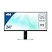Produktbild AOC U3477PQU 86,7 cm (34 Zoll) Monitor (VGA, DVI, HDMI, USB, DisplayPort, 3440 x 1440, 60 Hz, höhenverstellbar, Pivot) schwarz