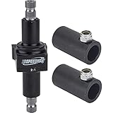 Speedway Motors Blue Small Body 2:1 Steering Quickener and Couplers Kit - Gain Precise Steering Ability - Lightweight Design - 3/4