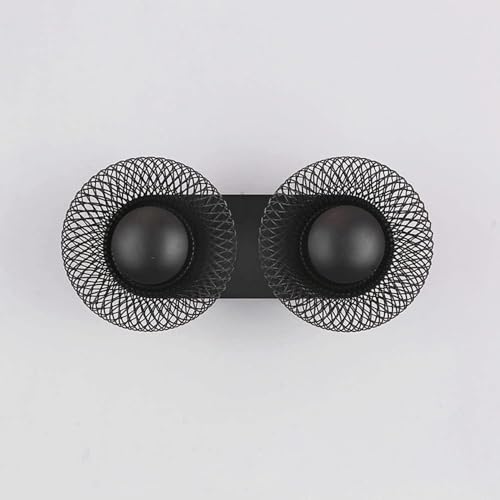 Metal Wall Sconce Light Fixture Mesh Shade Sconce Wall Lighting, Wall Mounted Vanity Light Fixture