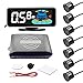 Shkalacar Parksensor Einparkhilfe, Rückfahrradar System mit 4/8 StückVorne Hinteren Parksensoren, LCD Abstandsanzeige, Ton Warnsummer MI 4 günstig Kaufen-Shkalacar Parksensor Einparkhilfe, Rückfahrradar System mit 4/8 StückVorne Hinteren Parksensoren, LCD Abstandsanzeige, Ton Warnsummer