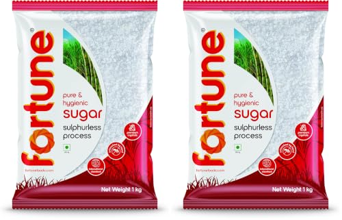 Image of Fortune Sugar, 1 kg (Pack of 2)