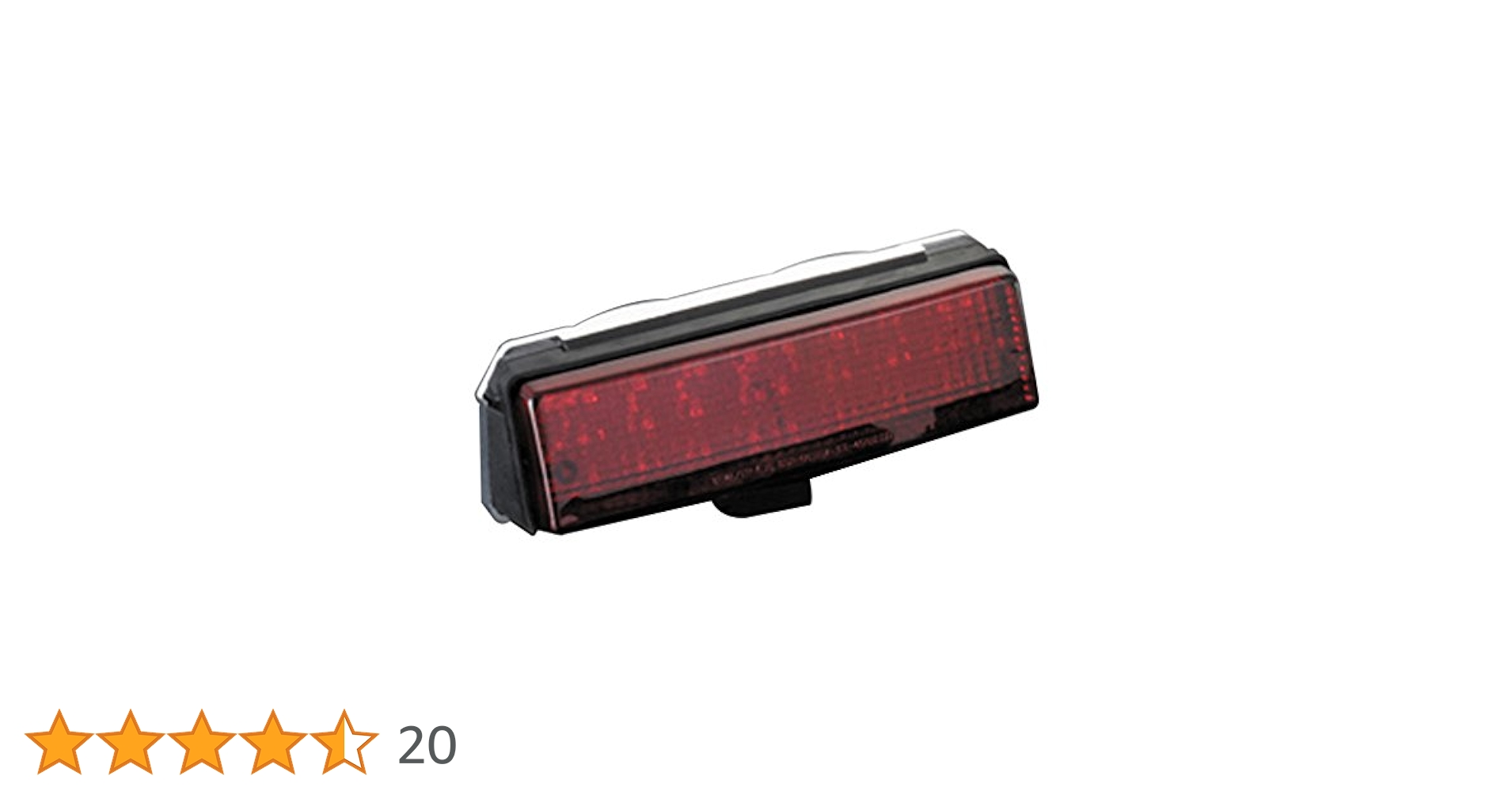POSHカワサキGPZ900R LEDテールランプ レッド POSH Faith GPZ900R テール関連パーツ LEDテールランプユニット