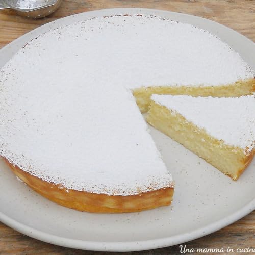 Torta impossibile al cocco e limone
