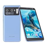Elprico Téléphones Mobiles M12 Uitra,5,45 Pouces HD Telephone Portable Pas Cher, 1 Go ROM 8 Go, Double SIM, Double Caméra 2MP + 5MP, Batterie 2200mAh(Bleu)