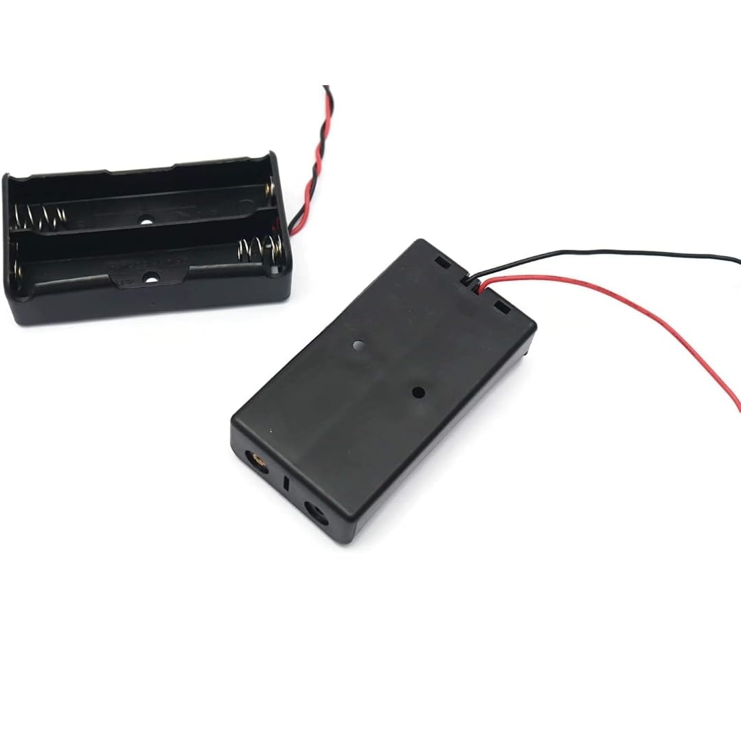 18650 x 2 Cell Battery Holder For Cell Lithium Battery Holder Box With Wire Leads (Double Slot)-picture-36