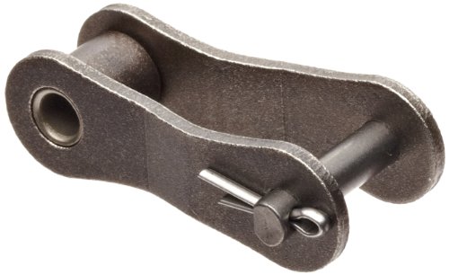 HKK DA040CHL1 ANSI A2040 Single Strand Double Pitch Connecting Offset Link, Transmission Type, Cottered, Carbon Steel, 1" Pitch, 0.312" Roller Diameter, 5/16" Roller Width (Pack of 5 links)