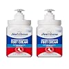 Heal&Rescue Heel Rescue Foot Cream 16 Ounce Bottle, 2 Pack, for Cracked, Calloused or Chapped Skin