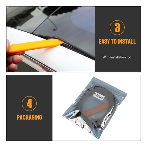 Joint de toit ouvrant pour Tesla Model Y en caoutchouc isolant
