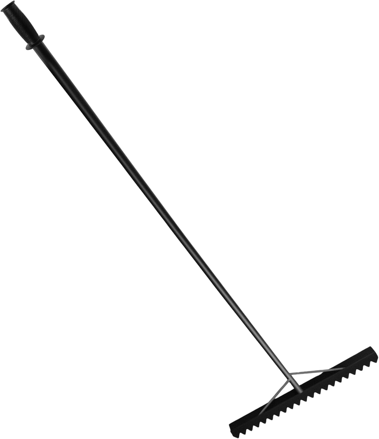 Asphalt Lute Rake,Sharp 36 Inch Blade,84 Inch Carbon Steel Handle,T Connector Replace for RED700096C,Compatible with Enhanced Bracing Asphalt Leveling