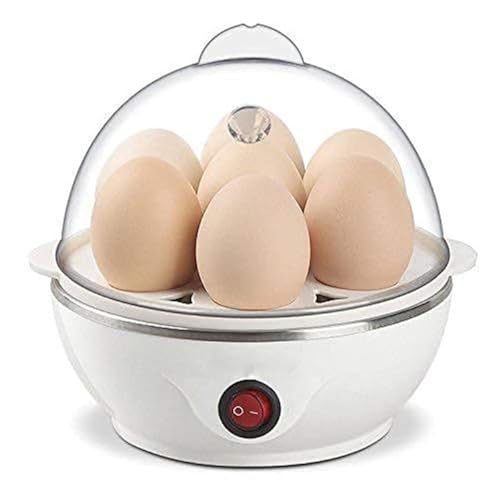Image of egg boiler machine electric automatic off egg cooker steamer poacher boiler machine,portable single layer mini small anda boil machine electric for home