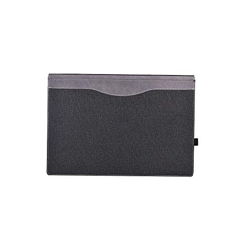 Honeymoon Compatible with Lenovo IdeaPad 330-15/320-15/310-15Case 15.6 Inch,PU Leather Hard Shell Case Cover for IdeaPad 520-15 Laptop 15",Black