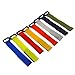 Wixine 20Pcs Reusable Fishing Rod Tie Holder Strap Fastener Ties Fishing Tools
