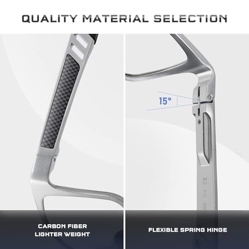Image of Blue Light Blocking Glasses Metal Frame for Men /Woman Gaming Computer Screen Glasses
