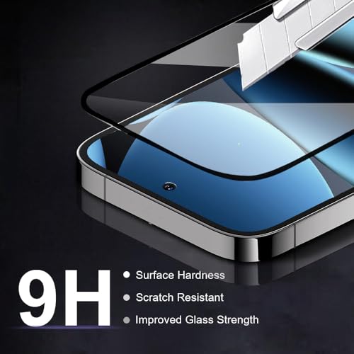 Image of Premium Tempered Glass Screen Protector Guard Compatible For Realme 16 Pro 5G (6.78 Inch, Pack of 1) | Edge to Edge Coverage With Easy to installation kit for Smartphone