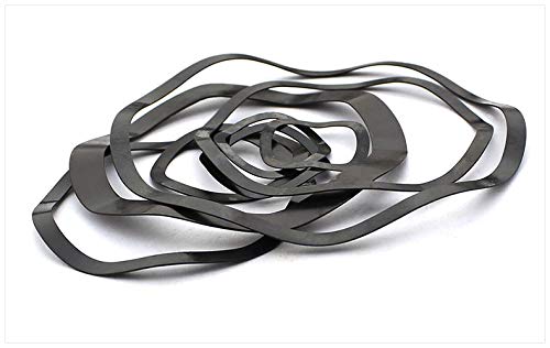 GathergetTOOL Grade 4.8 Carbon Steel Stainless Steel Wave Washer (65 Meng) Wave Spring Washer M3-M108 10Pcs (Inner Diameter : M16 X21 X0.3 304SUS)