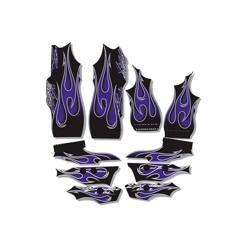 Autocollants carénage moto imperméables pour les latéraux de Banshee 350 2006