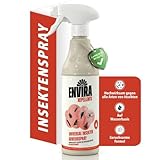 Envira Universal Insektenspray 500 ml - Ungezieferspray gegen Insekten in der Wohnung - Abwehrspray gegen Silberfische, Trauermücken, Fruchtfliegen, Kakerlaken, etc - Dezenter Zitrusduft, geruchsarm