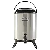 Focus BD95SS 9.5-liter Insulated Beverage Dispenser, Stainless
