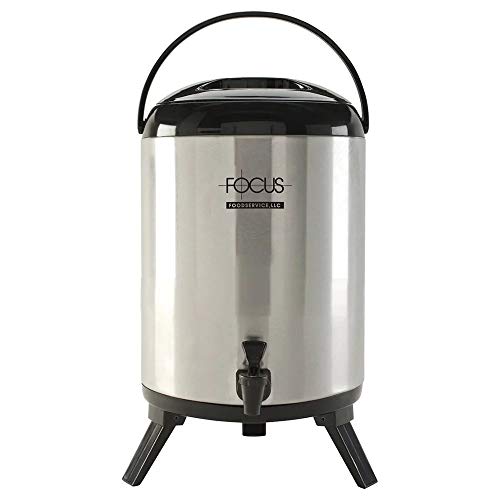 Focus BD95SS 9.5-liter Insulated Beverage Dispenser, Stainless