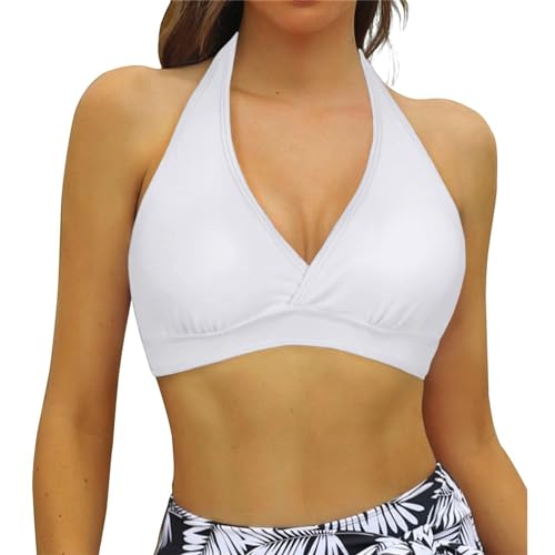 Bikini de dos piezas con cordones y top push up regulable 2