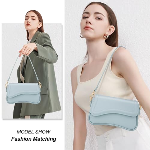 Image of KKXIU Shoulder Bag for Women Small Clutch Purses Cute Hobo Handbag Trendy Underarm Bag