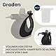 ZEEGMA Draden Dampfreiniger, Handdampfreiniger, Hochdruckreiniger Dampfsauger mit 350ml, Tank Umfangreiches Set - 9 verschiedene Aufsätze, schnelle Aufheizzeit, Kindersicherung