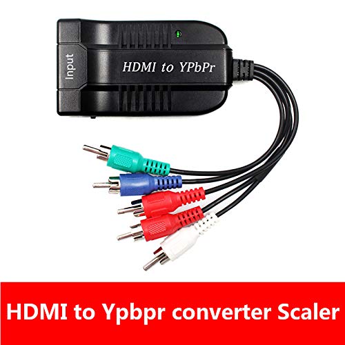 Female HDMI to Male Scaler YPbPr Converter, HDMI to Video Ypbpr Adapter HDMI