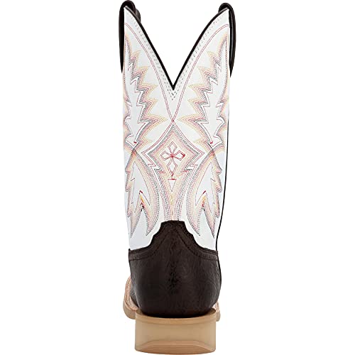 Durango® Rebel Pro Lite™ Dark Hickory & White Western Boot Size 8(M)4