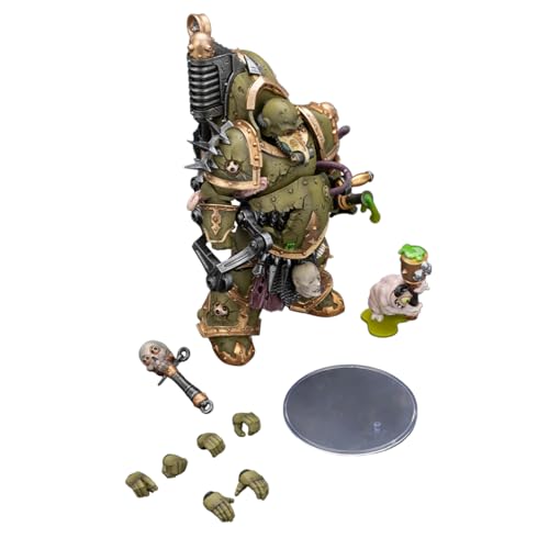 Image of JOYTOY Warhammer 40K 1 /18 Action Figure 15+, Death Guard, Foul Blightspawn, with Plague Sprayer 4.92 inch Collectible Model Birthday Gifts, JT02892