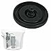 BE-TOOL 1 Pcs Toilet Fill Valve Seal Replacement Part, Rubber Toilet Part Inside Tank Kit Compatible with Fluidmaster 200, 400, 242, 747 Model, Replaces for 83143 Prime Valve