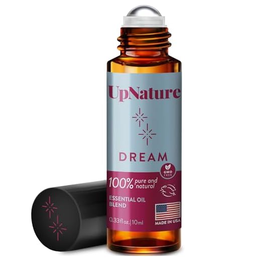 UpNature Dream Sleep Essential Oil Roll On – Natural Sleeping Blend with Lavender, Chamomile Aromatherapy Oils