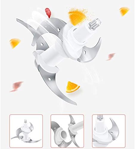 Household Electric Stainless Steel Small Multi-Function Vegetable Stirring Meat Grinder for Filling