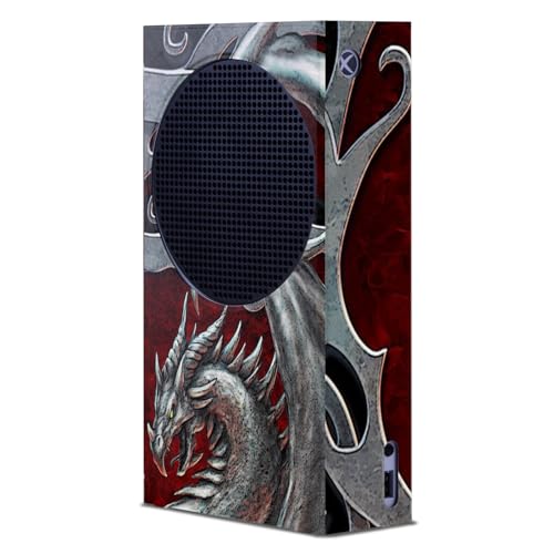 Skin Xbox Series S protection anti-rayure motif argent
