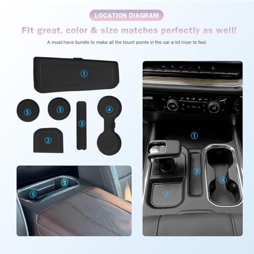 LUWU accesorios para Silverado 1500 y GMC Sierra 1500 2023-2026 miniatura 5