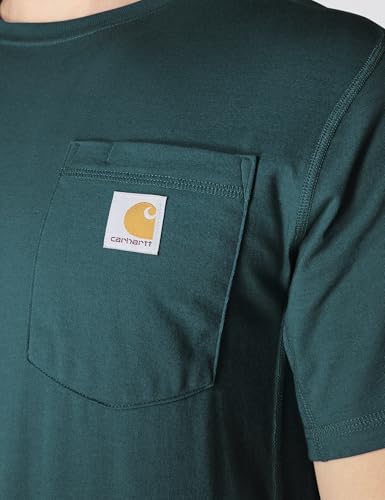 Image of Carhartt Men's Force Relaxed Fit Midweight Short-Sleeve Pocket T-Shirt