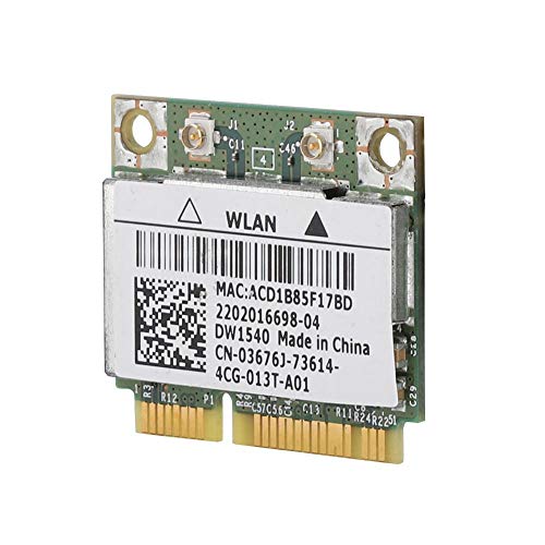 Tarjeta de Red DW1540 802.11 a/b/g/n Half Height Mini PCI Express con chip BCM943228HM4L miniatura 2