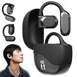 Auriculares De TraduccióN De Ia InaláMbricos Bluetooth En Tiempo Real De Idiomas Compatible Con TraduccióN A 144 Idiomas, Traductor De Llamadas De OíDo Abierto 3 En 1 Para Ios Y Android (Black)