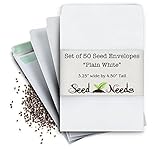50 Blank Seed Envelopes 3.25