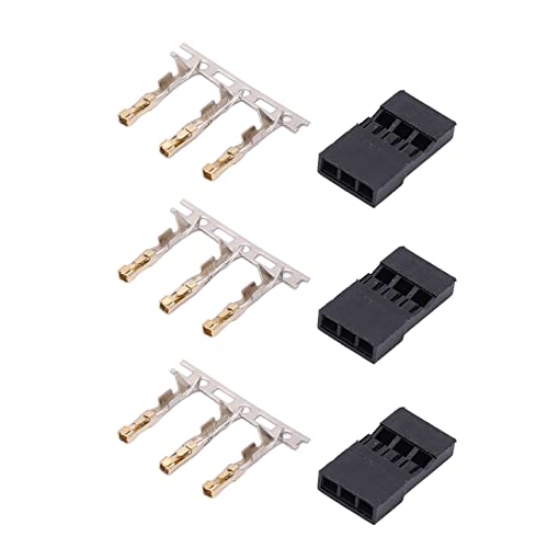 Kit 100 piezas conector macho JR para electrónica miniatura 6