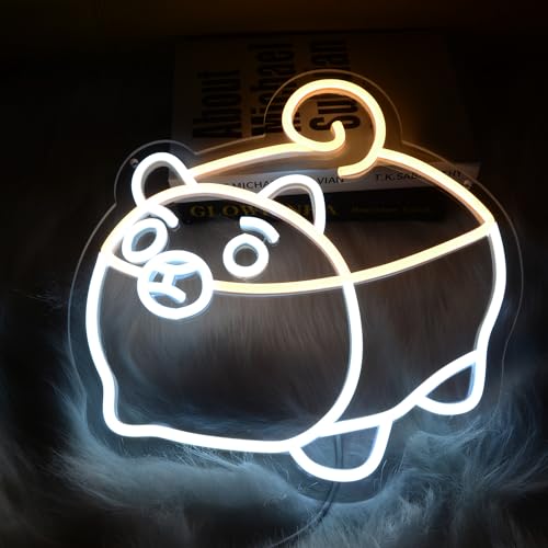 Image of Corgi Cute Neon Sign Dog Kawaii Neon Light Decorative Bedroom Living Room Pet Store Dogs Party Wall Art inch13x12.8 inch Animal Design LED Sign for Caring Person Friends Classmates