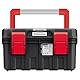 Kistenberg Werkzeugkiste Werkzeugkoffer Werkzeugkasten Werkstattkiste Toolbox Organizer im Deckel mit Boxen und Trennwänden, wasser- /staubdicht, Kunststoff S-Block Pro Abmessungen: 450 x 280 x 264 mm