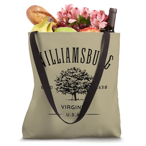 Colonial Williamsburg Virginia Vintage Style Tote Bag miniatura 4