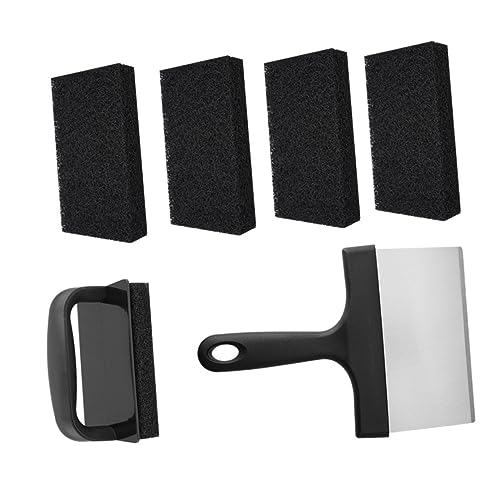 ibasenice Cepillos para Barbacoa De Limpieza Espátula De Limpieza De Herramienta De para Exteriores Camping y Picnic Material De Diseño Práctico