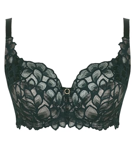 Image of Panache Women's Allure Full Cup Bra - Sheer Lace with Side Sling & Power Mesh Support