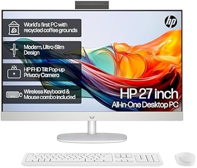 HP 27" All-in-One Desktop PC
