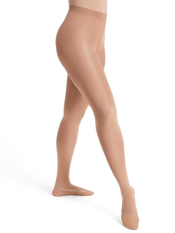 Capezio womens Transition seamless tight, Dark Suntan, XX-Large US by Capezio - Used condition - US$11.80